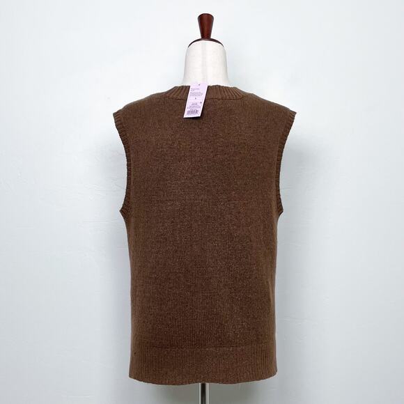 Wild Fable Knit Argyle V-Neck Sweater Vest NWT - Picture 6 of 8
